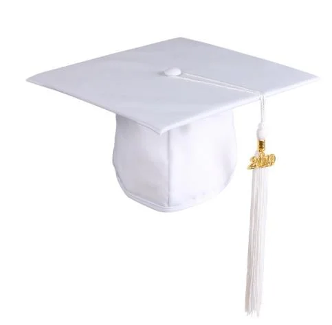 Sublimation Graduation Hat Polyester Adult Bachelor Sublimation Graduation Cap with Tassel