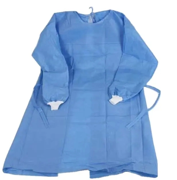 Medical Supply Doctor Gown Disposable Surgeon Gown PP PE Non Woven Surgical Gowns