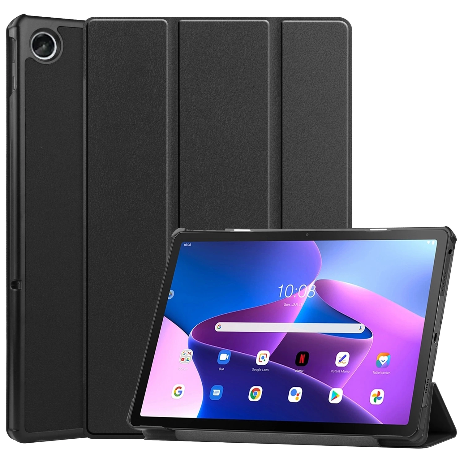 Smart Case for Lenovo Tab M10 Plus 3rd Generation 10.6 Stand Tablet Cover Tb-125f Tb-128f