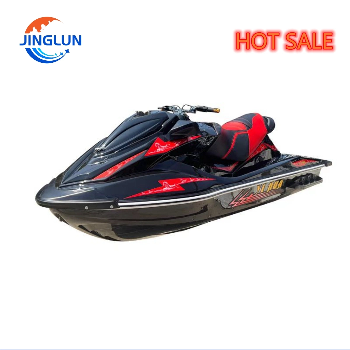 Bateau moderne pour le plaisir de l'eau de l'eau voiture sport jet bateau à moteur Matériel de divertissement du Jet Ski de luxe flottant sur l'eau