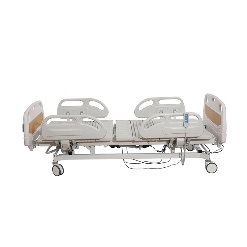 Medical Equipment Powered Electric Five Functions Inclinable ICU Hospital Bed