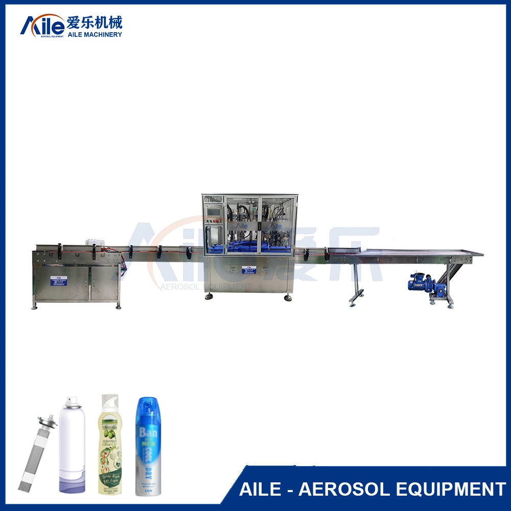 Advanced Skin Care Products Factory Al-Qwey-3 Sunscreen Spray Bov Aerosol Filling Equipment