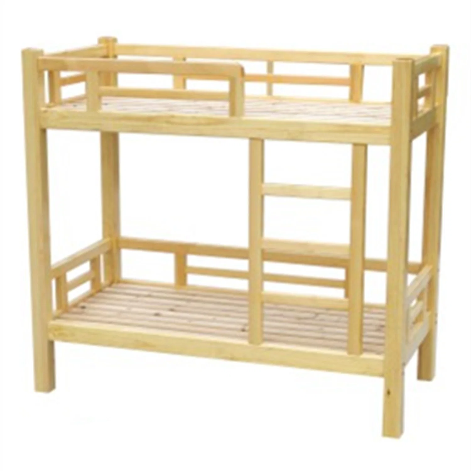 Children's Kindergarten Solid Wood Double Bed School Furniture