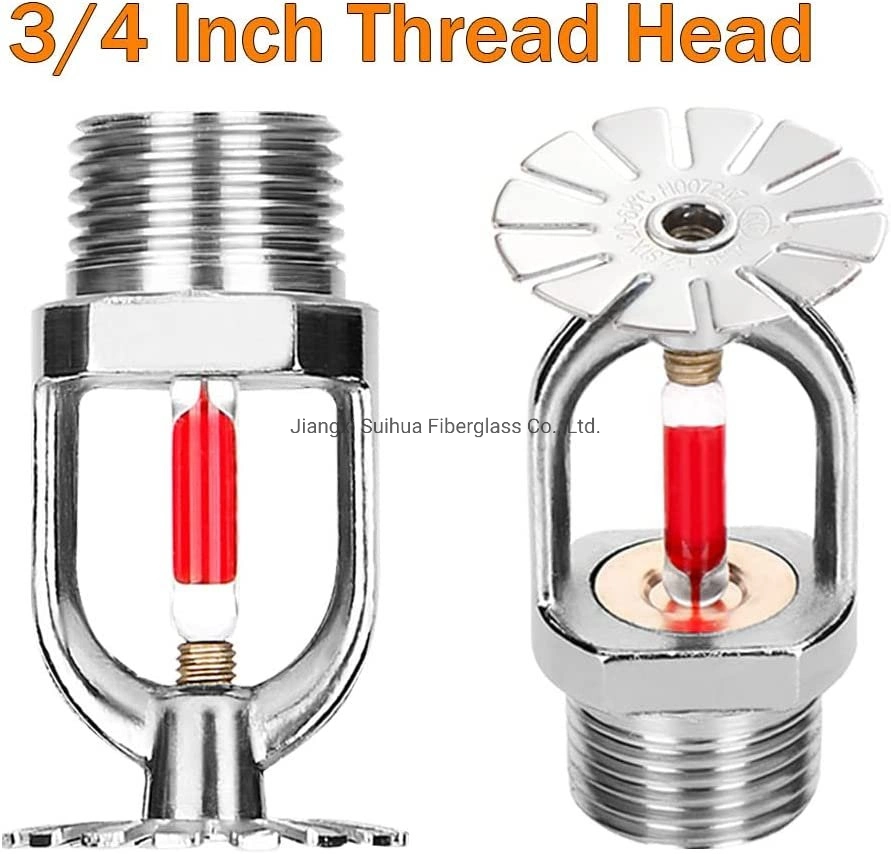 UL Listed Fire Fighting Protection Pendant Upright Fire K5.6 Standard Response/Quick Response Sprinkler Head