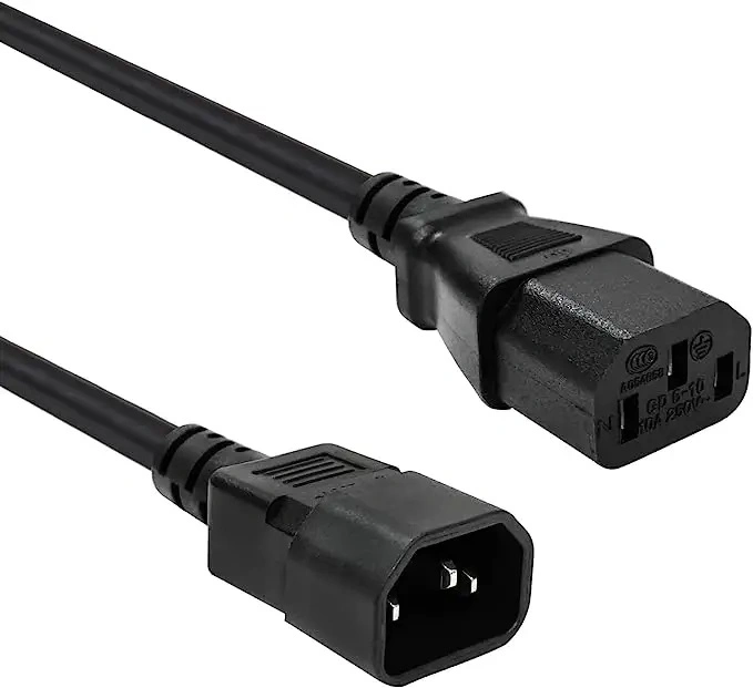 C13-C14 Power Extension Cable Cord