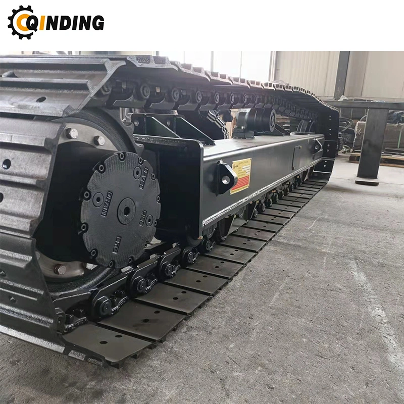 Qdst-12t 12ton Steel Track Undercariage Side Frames for Drilling Machine