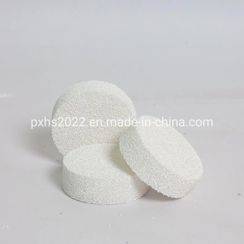 D100*22mm de espuma de los filtros de cerámica de óxido de aluminio