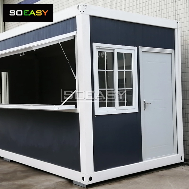 Luxury Mobile Light Steel Structure Villa Modular Flat Pack Shipping Container Office Portable Prefab Prefabricated House/Construction Home