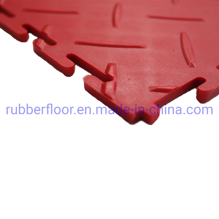 China PVC Interlocking Garage Floor Mat, Garage Flooring Tiles, Diamond Plate Garage Tiles Rubber Garage Flooring Sheet