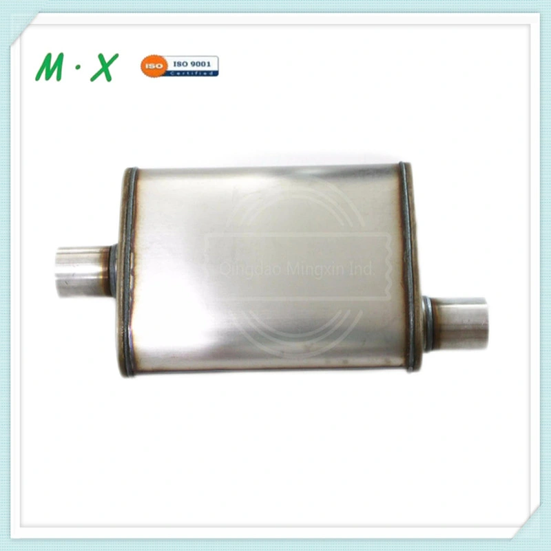 Ss409 High Quality Universal Exhaust Muffler Highflow Muffler Sports Exhaust