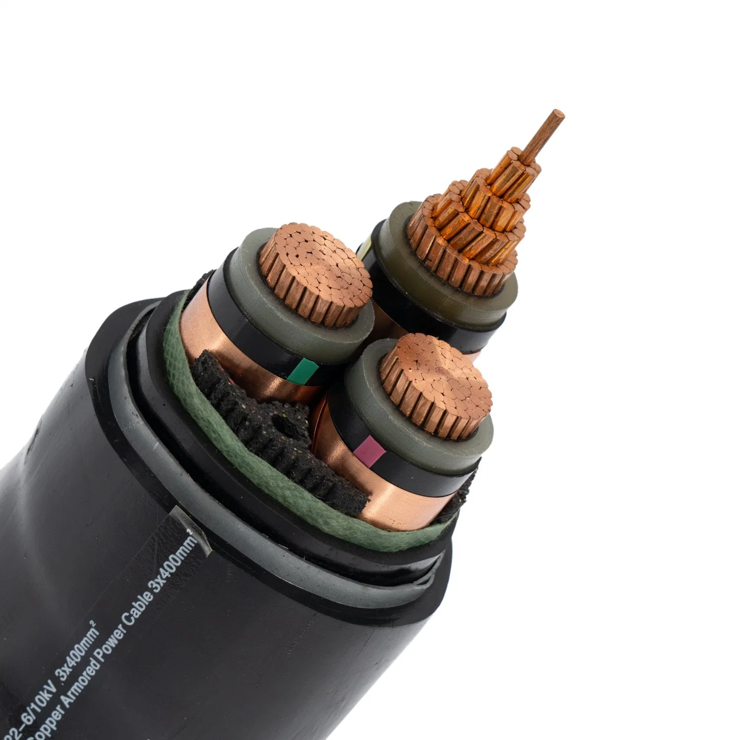 22kv Single Core 185mm2 XLPE Insulated Sta Armoured Cable Steel Tape Wire 4 Core XLPE Armoured Cable