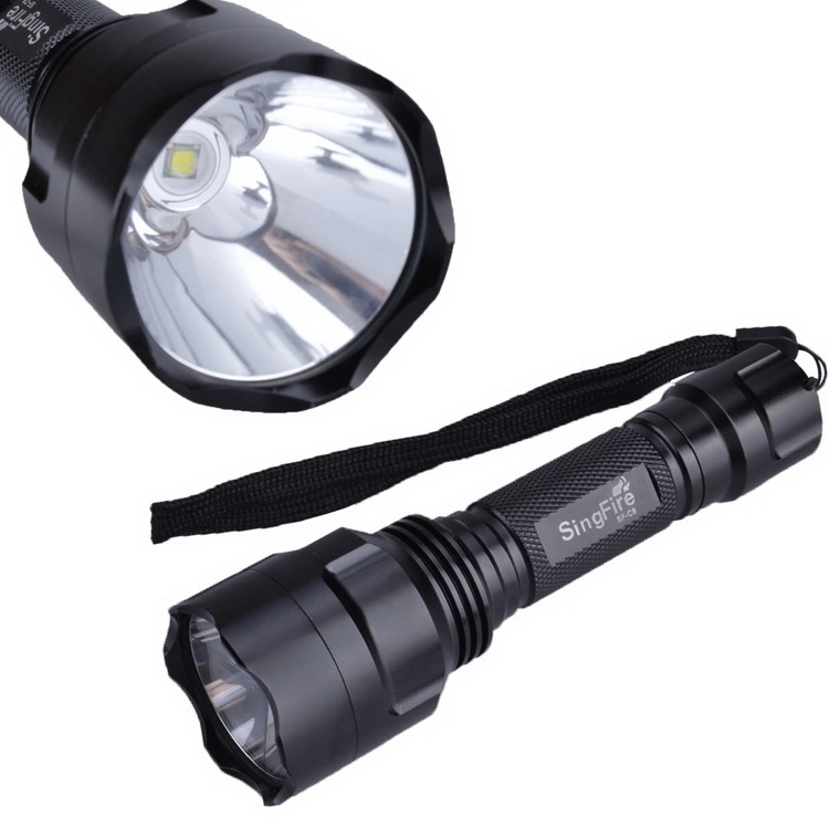 Green LED Aluminum Light Home Outdoor Camping Hunting Tactical Flashlight