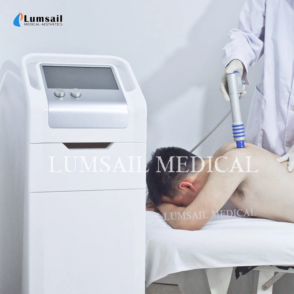 Wheel Type Extracorporeal Physical Shockwave Therapy Machine Equipment