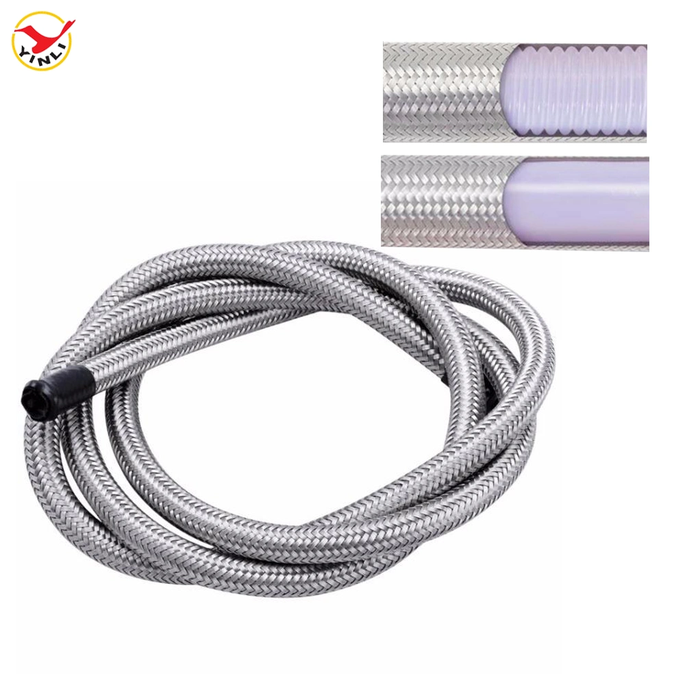 Tuyau composite haute pression haute température SAE100 R14 PTFE flexible Tube de tuyau flexible