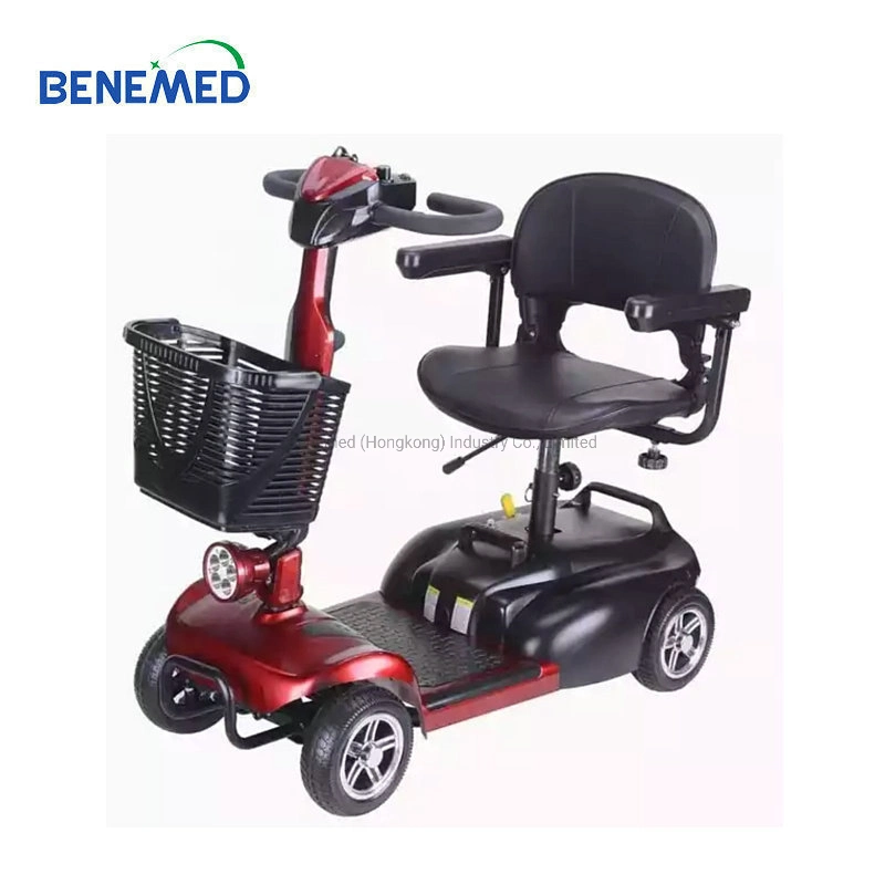 Foldable 48V 500W 12ah Battery 4 Wheel Vigorous Electric Mobility Scooter for Elder Disabled