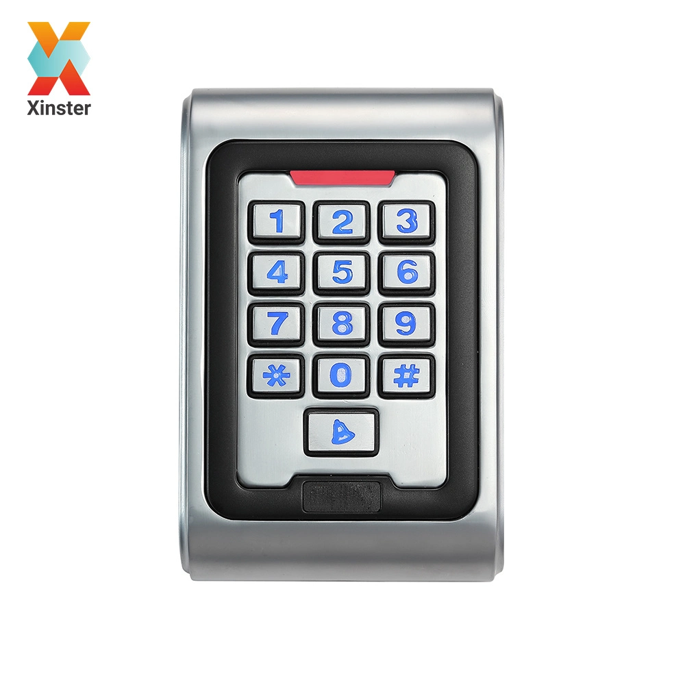 Standalone Waterproof RFID Metal Single Door Keypad RFID Access Control System with Alarm