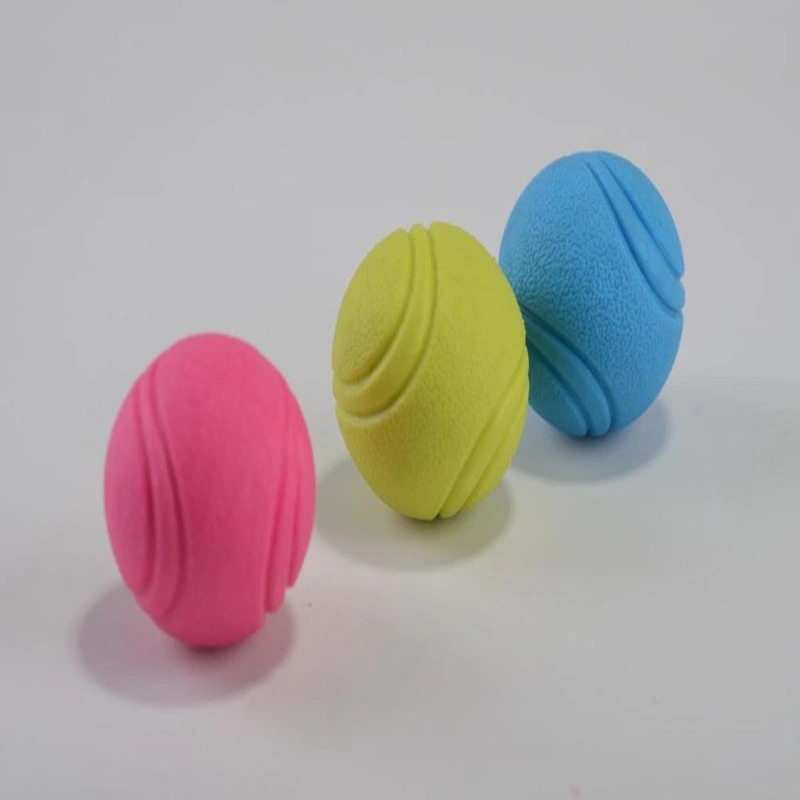 2023 High quality/High cost performance  Squeaky Dog Toy Rubber Ball Pet Accessories Durable Chew Ball Dog Toy