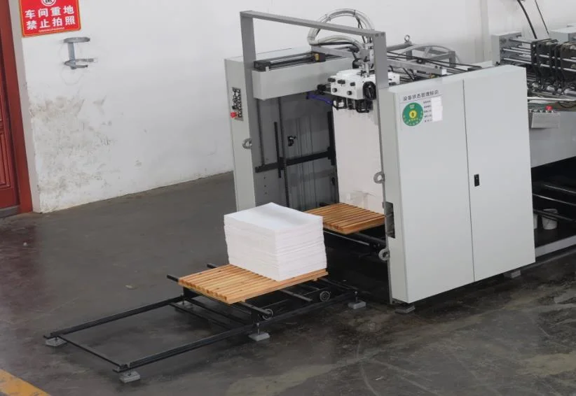 Sheet-Fed Luxury Paper Bag Tube Forming Machine with 4PCS Top Card Pasting