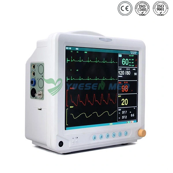 Krankenhaus Medizinische Vitalparameter Herz Multi Parameter Blutdruck Patient Überwachen