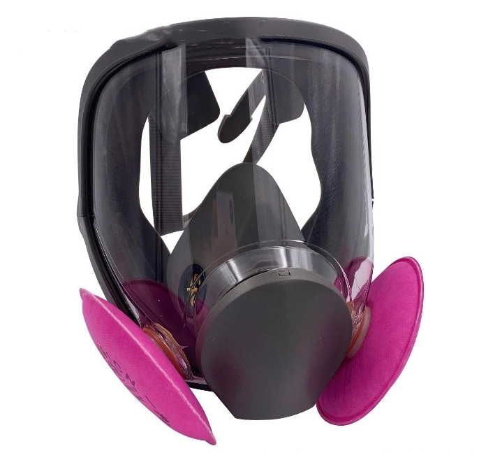 Ce Certified Rubber Industry Full Face Gas Mask