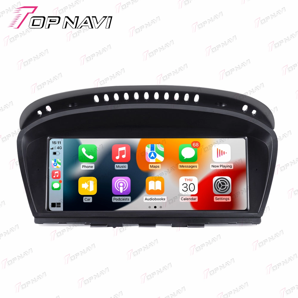 Android System 2 DIN Car Video para BMW serie 5 E60 2004 2005 2006 2007 2008 2009 2010 GPS inalámbrico Reproductor