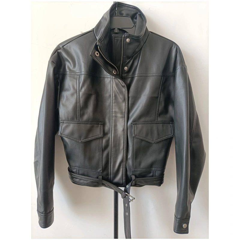 Artificial Leather Scooter Jackets Clothing Distributor Bomber Coat Varsity Clothes