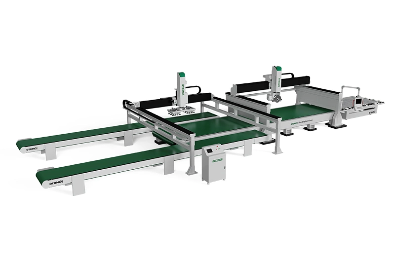 New Type Automatic 5 Axis Bridge Saw Quartz Slab Production Line for Stone Cutting and Polishing for Sale in Spain