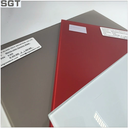 6mm Color Glass Toughened Lacquered Glass Kitchen Backsplash Glass