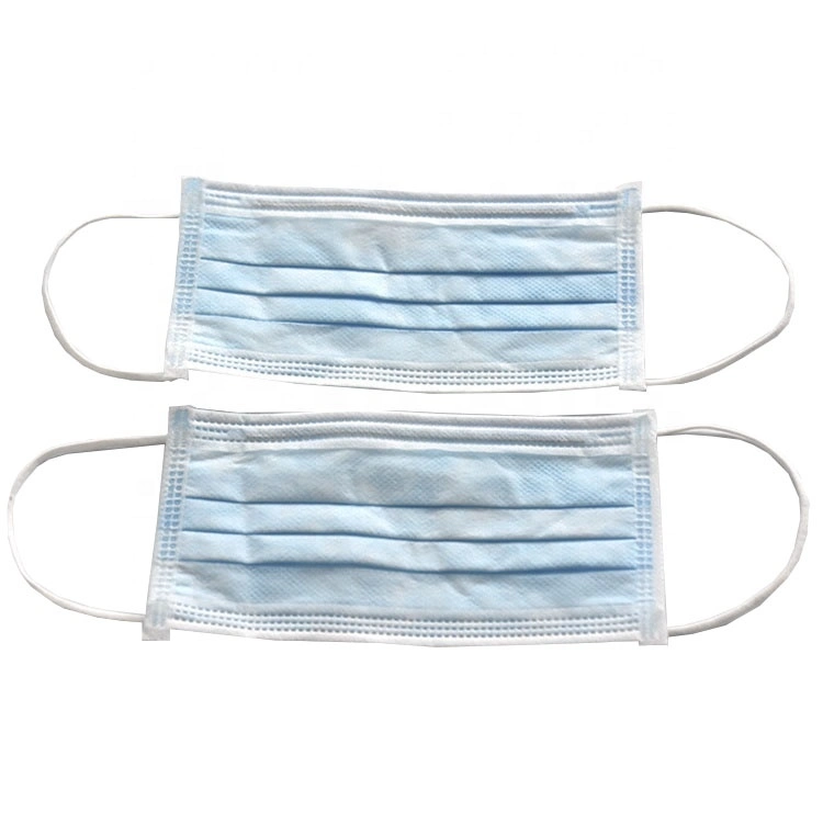 Medical Consumable Non Woven 3 Ply Surgical Disposable Face Mask