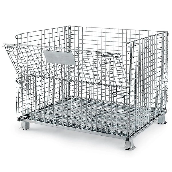 Welded Euro Metal Wire Mesh Container Used for Storage