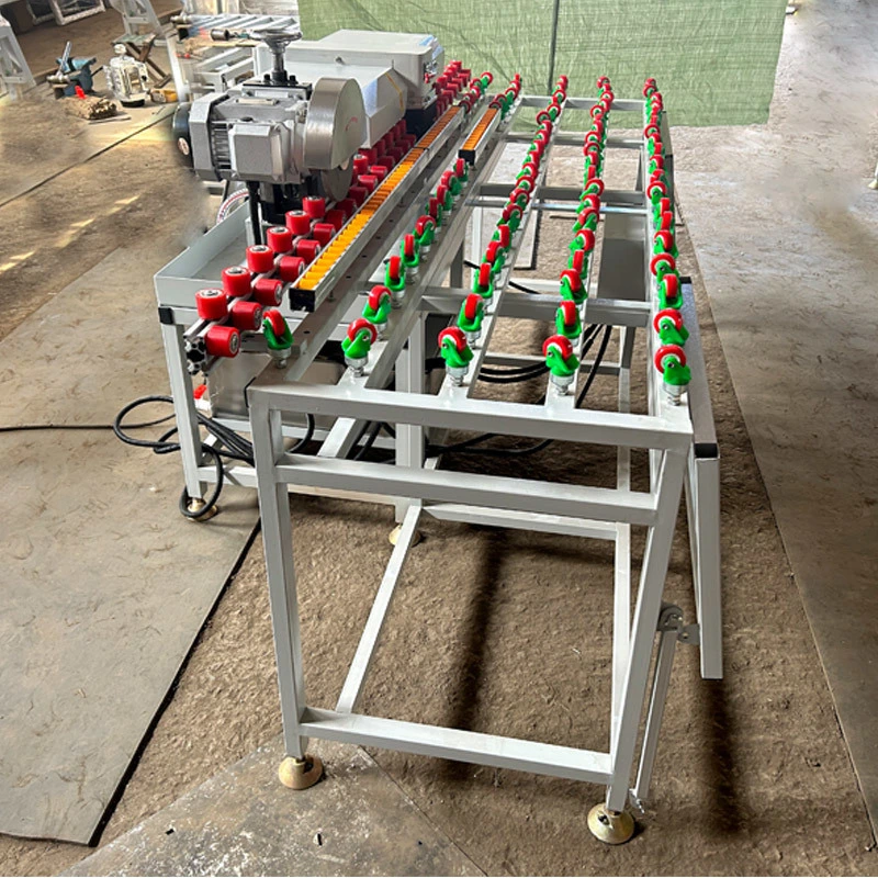 Glass Shape Edging Machine High Efficiency Glass Edge Polishing Machine Multi Motors Small Cheap Fast Flat Edging Sintered