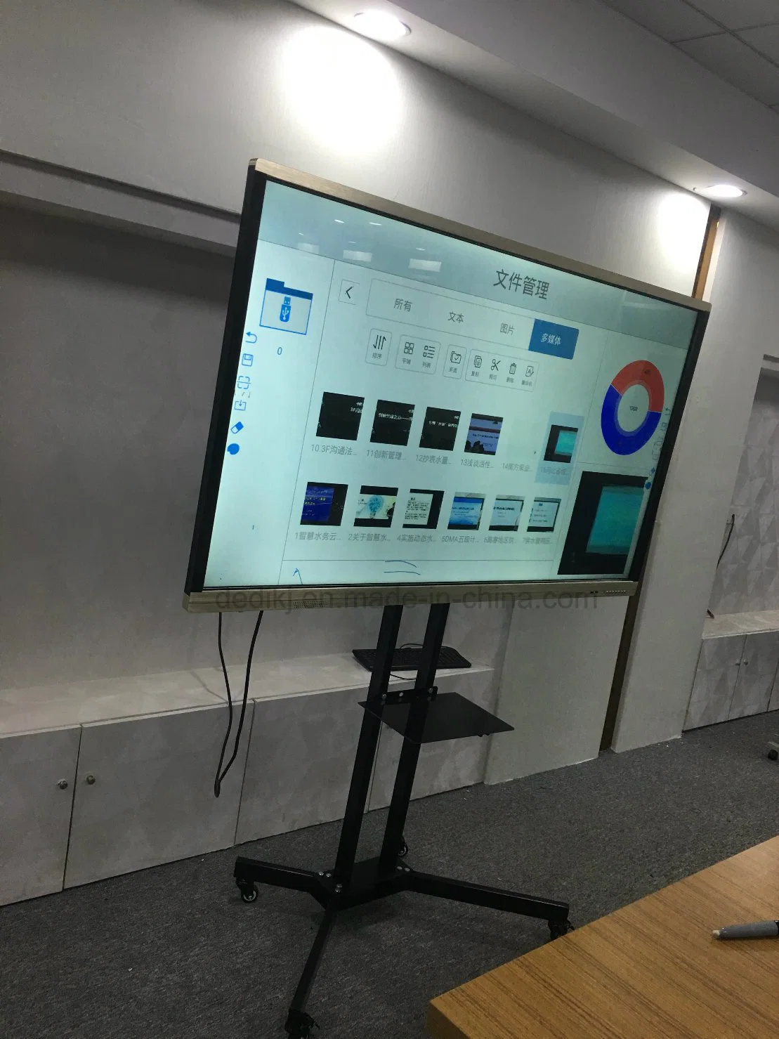 Dedi LCD de la enseñanza interactiva SMART Board de la junta de educación para niños