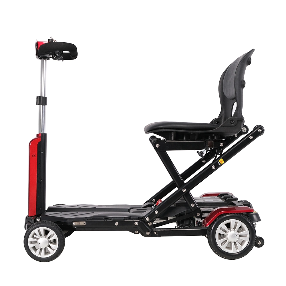 4 Wheel Transport Electric Mobility Scooter Foldable 20 Kgs