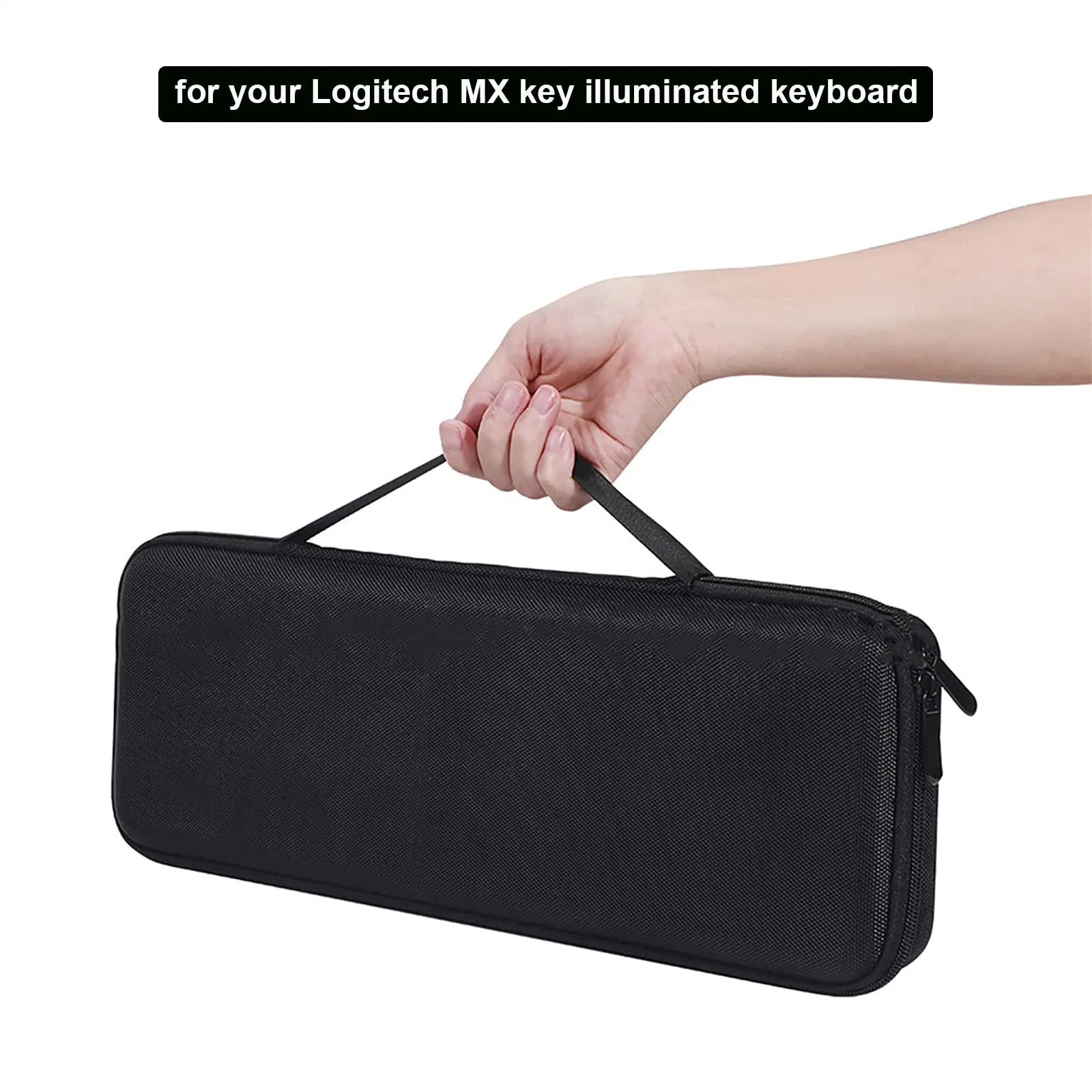 Hard Case for Logitech Mx Keys Advanced Wireless Illuminated Keyboard Protection Storage Bag