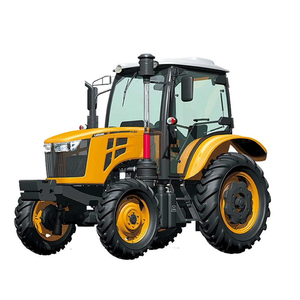 Cheap 80HP Tractor Ml804 for Agricultural Work From Liugong Farm Machinery for Sale