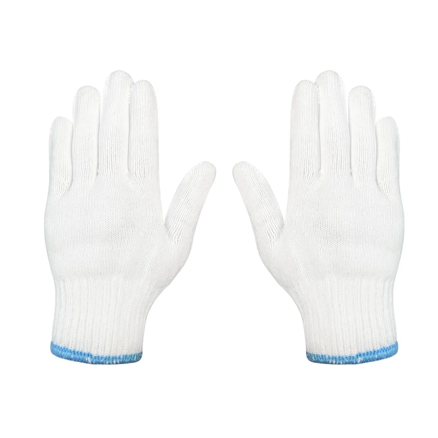 Hot sale Factory gants en coton couleur naturelle pour la main Protection