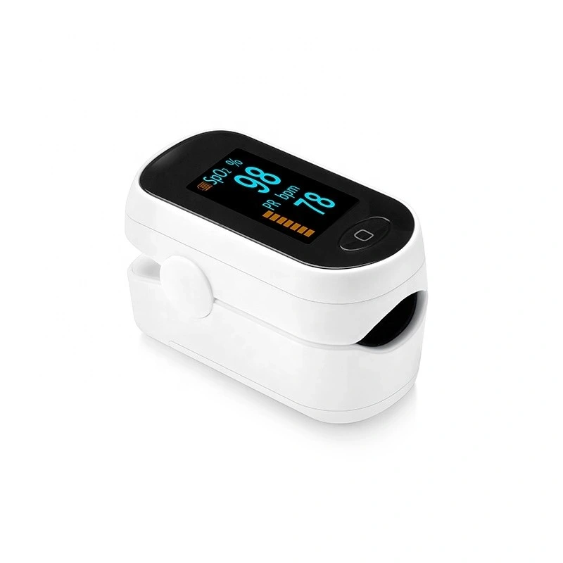 Measures Heart Rate with Automatic Power off Pulse Oximeter Finger Monitor