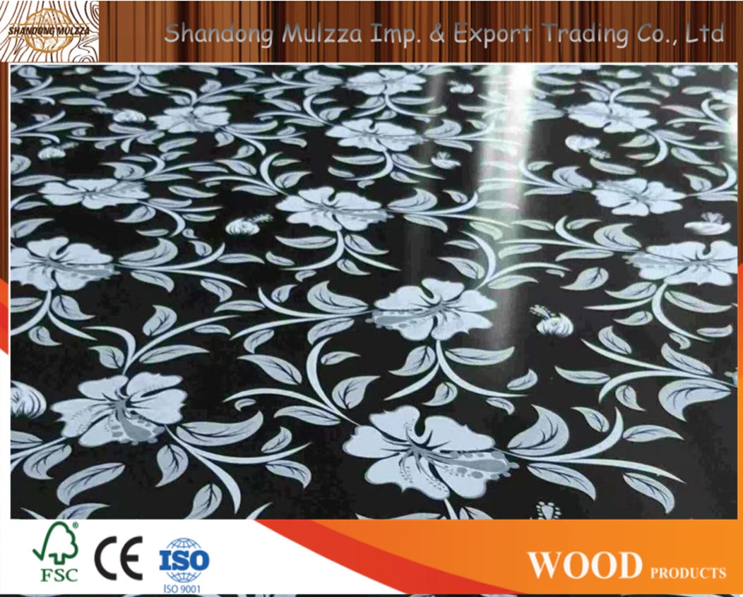 Melamine Laminated Particle Board for Panel Furniture/Plain Particle Board/Different Colors