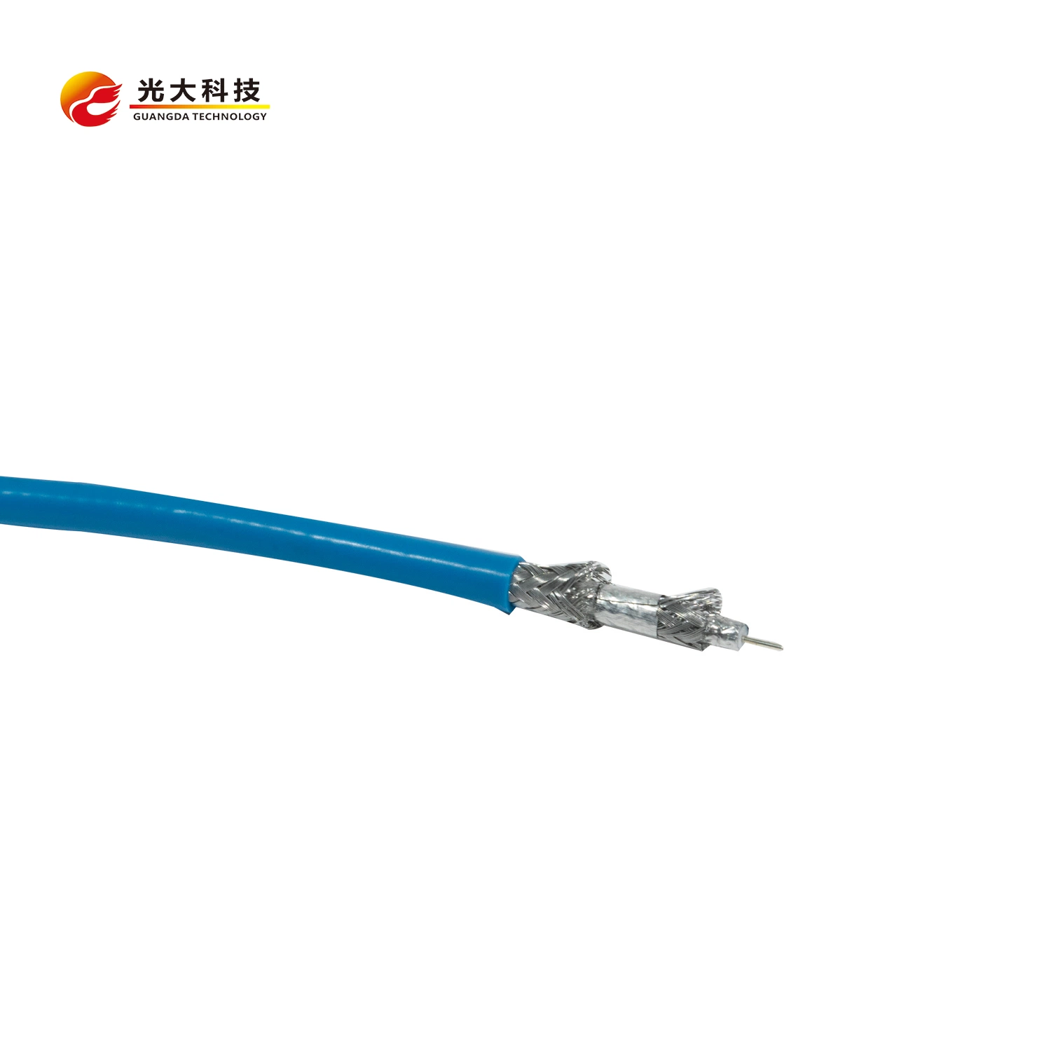 CCS Copper CCA CATV Cable 75ohm Coaxial Cable Series Rg11 with Message Manufacturer Discount for OEM Satellite Antenna with RF Compression Connector