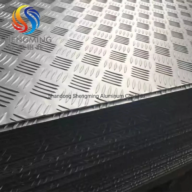 High quality/High cost performance 5052 5083 5086 Aluminum Chequered Plate Five Bar Sheet