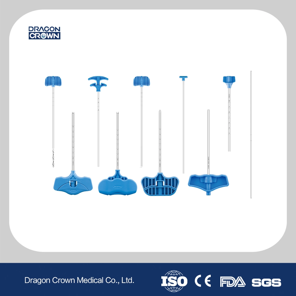 Dragon Crown Percutaneous Kyphoplasty Instruments for Orthopedics to Treat Vertebral Compression Fracture

Instruments de kyphoplastie percutanée Dragon Crown pour orthopédie afin de traiter les fractures de compression vertébrale.