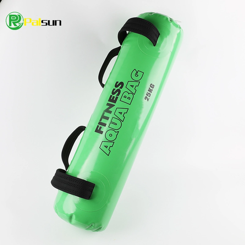 Económico personalizado Tamaño equilibrio Entrenamiento levantamiento de pesas ejercicio Gimnasio ajustable Bolsa de entrenamiento de peso de agua Aqua Power para entrenamiento de peso