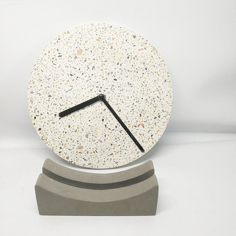 Cheap Wholesale/Supplier Cement Wall Clock and Watch for Indoor&Home Decoration Craft, Home Decoration Crafts