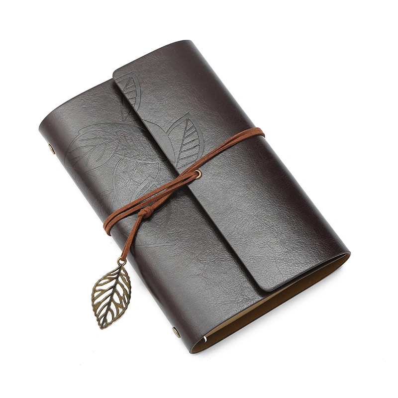 Leather Classic PU Diary Travel Journals for Office Stationery