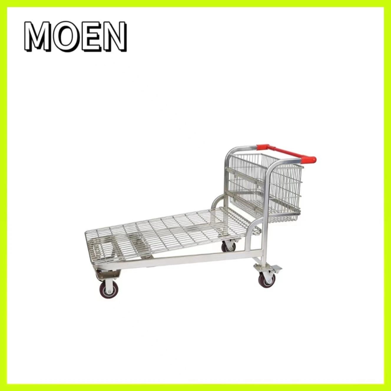 High quality/High cost performance Hand Trolley Heavy Duty Folding Trolleys with Foldable Wheel