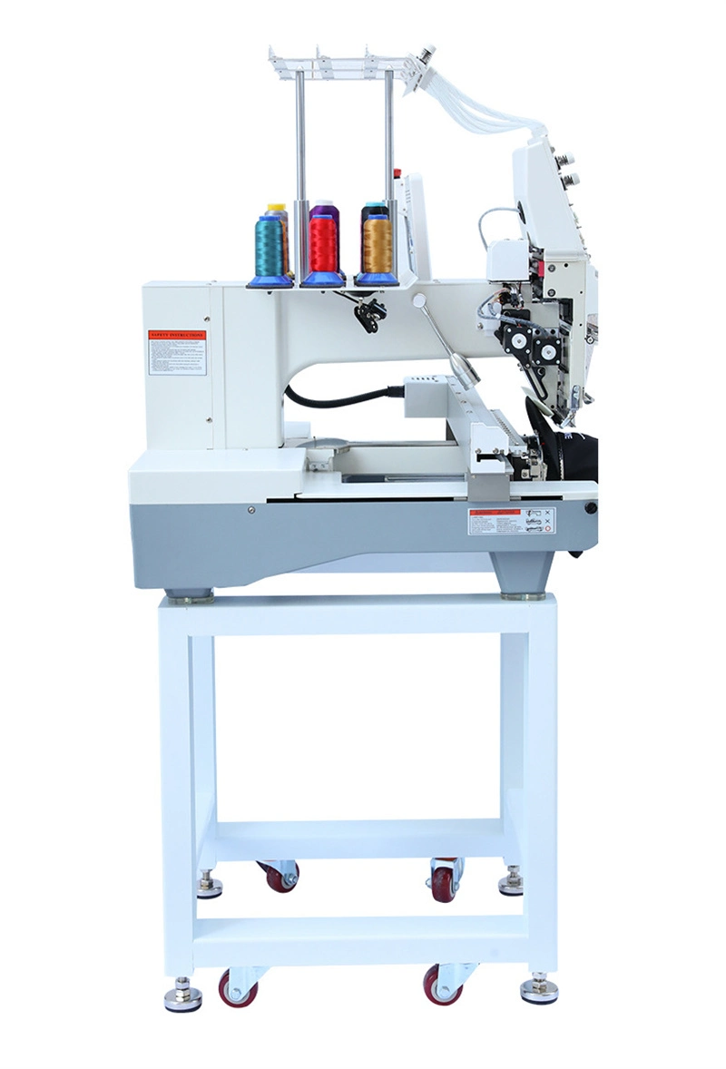 Single Head Compact Embroidery Machinery for Garment, Shoes & Accessories