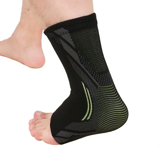 New Style Knitting Sports Elastic Compression Ankle Support Sock