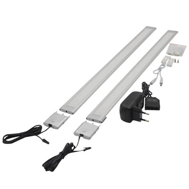 China Ultra Slim LED Light Bar LED Wardrobe Light for Furniture/Wardrobe/Counter/Closet LED Linkable Under Cabinet Light Fixture