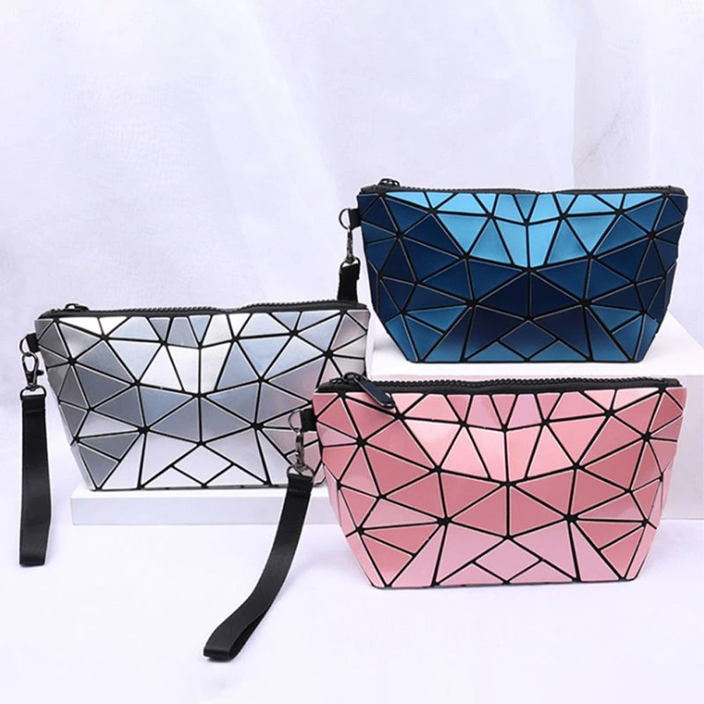 Fashion Trendy Travel Folding Nine-Piece Cosmetic Bag