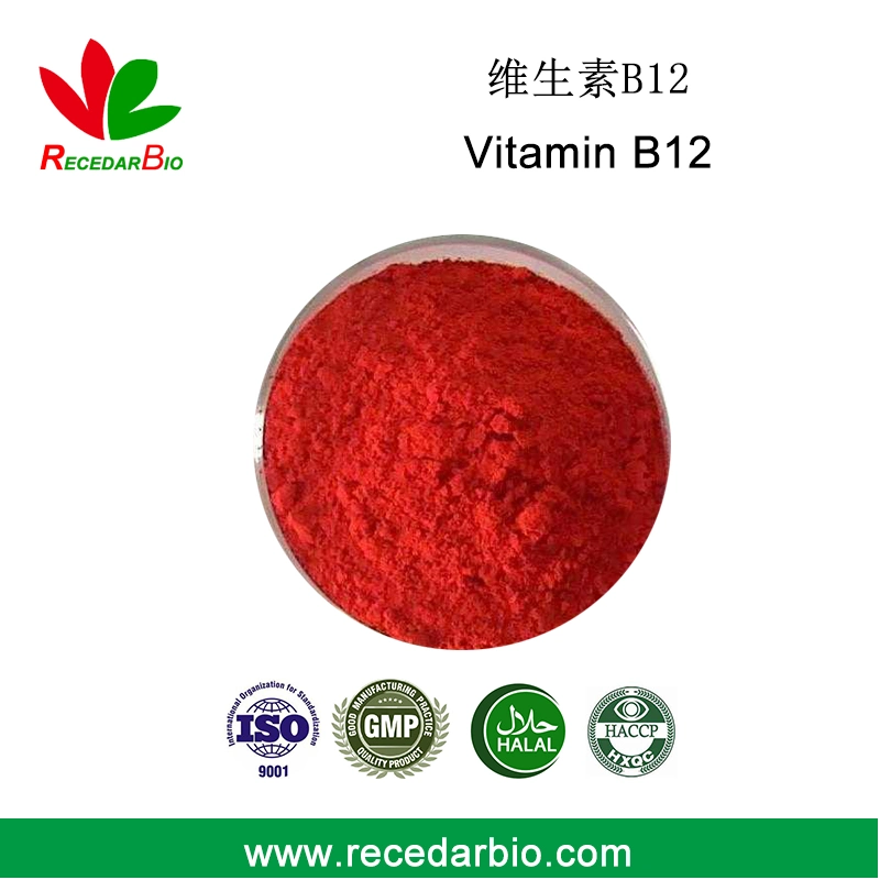 USP 1% 99% Cyanocobalamin Vitamin B12 Pulver 68-19-9